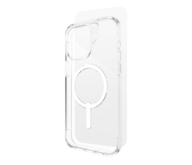 ZAGG Luxe Snap do iPhone 15 Pro MagSafe clear + szkło ochronne - 1182769 - zdjęcie